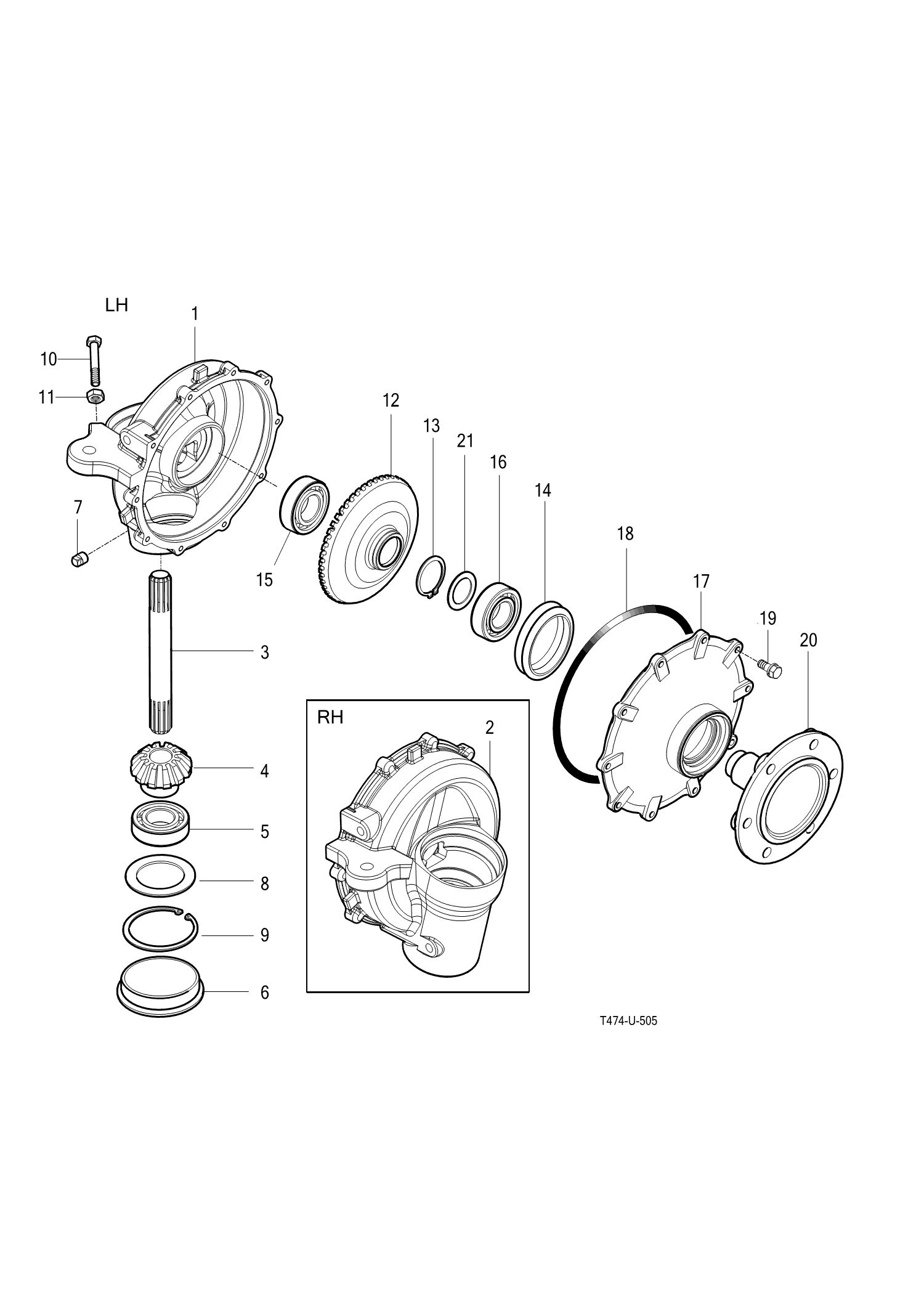 505 - FRONT GEAR CASE (2)