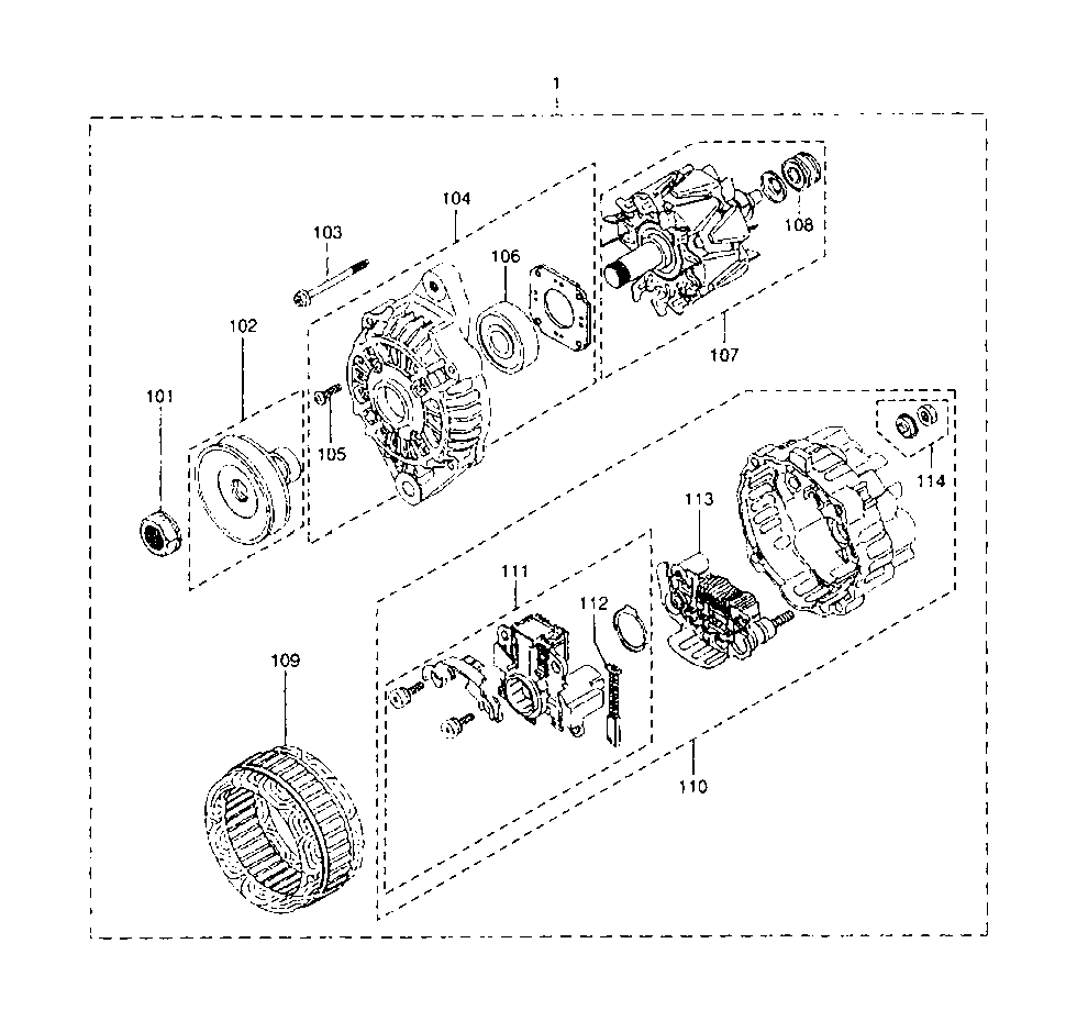 121 - ALTERNATOR