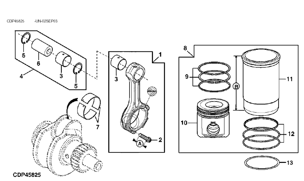 E09 - CONNECTING ROD & BEARINGS