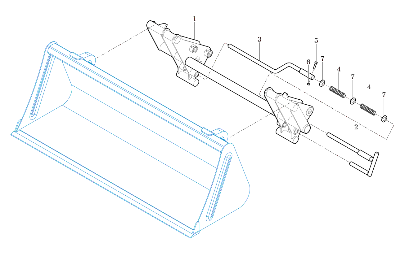 002 - QUICK ATTACHMENT ASS'Y