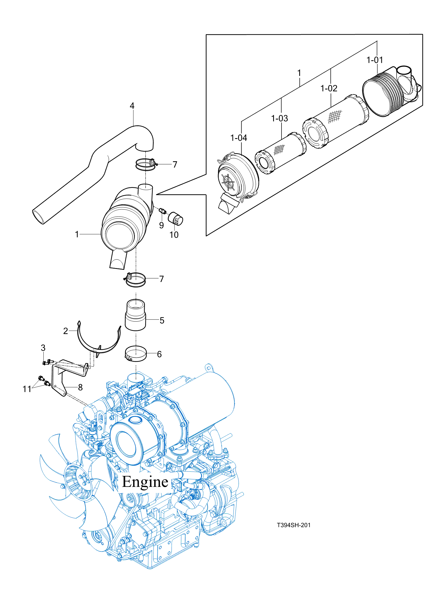 201 - AIR CLEANER