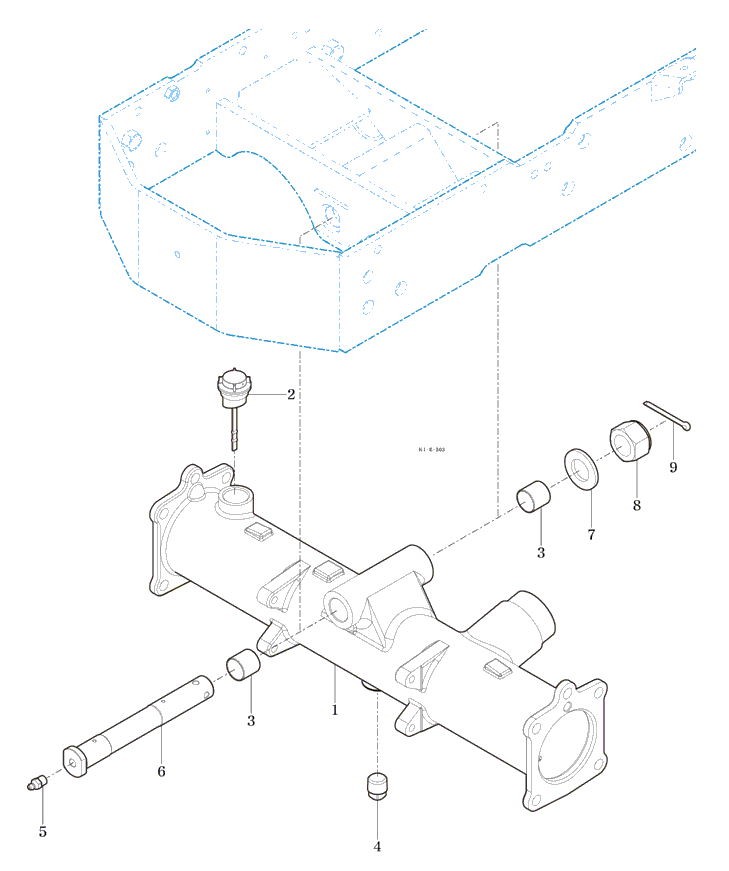 503 - FRONT AXLE HOUSING