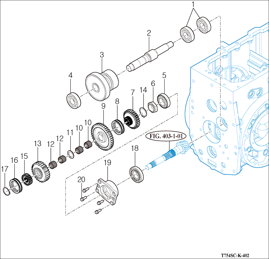 402 - SUB CHANGE GEARS