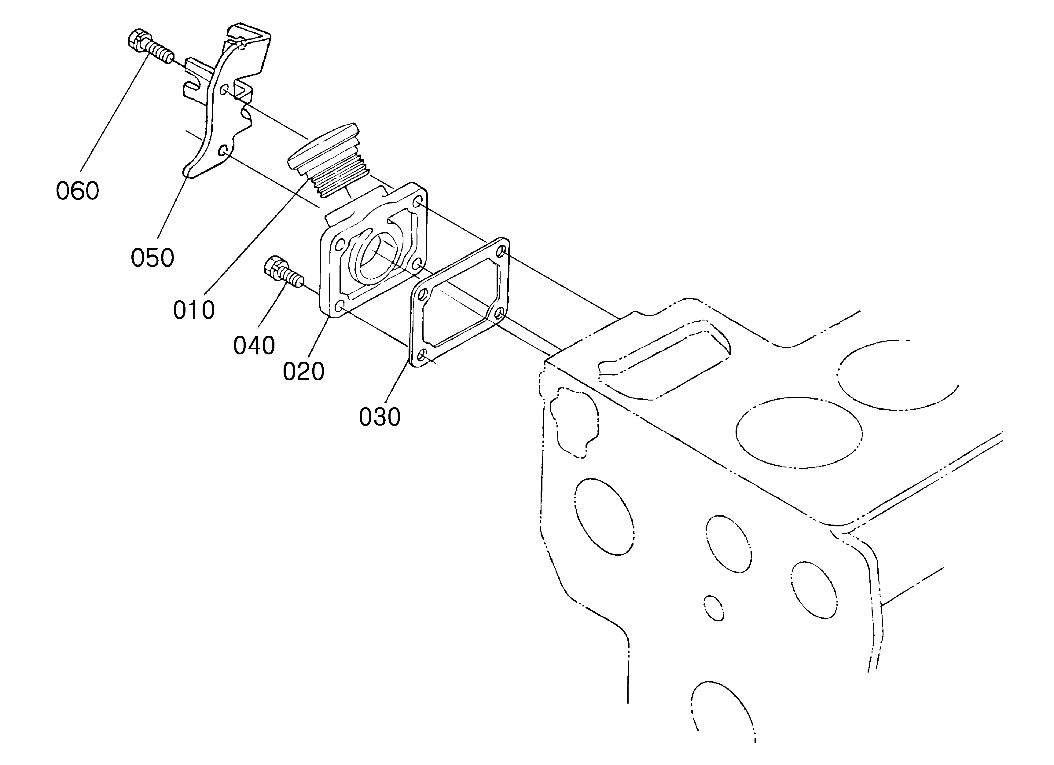 015 - OIL FILLER FLANGE
