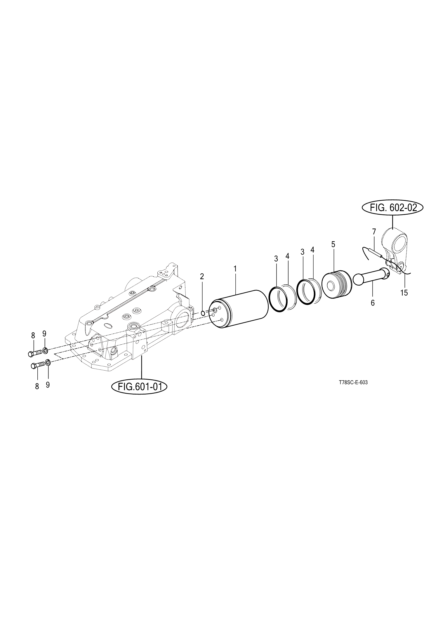 603 - CYLINDER 603 - CYLINDER