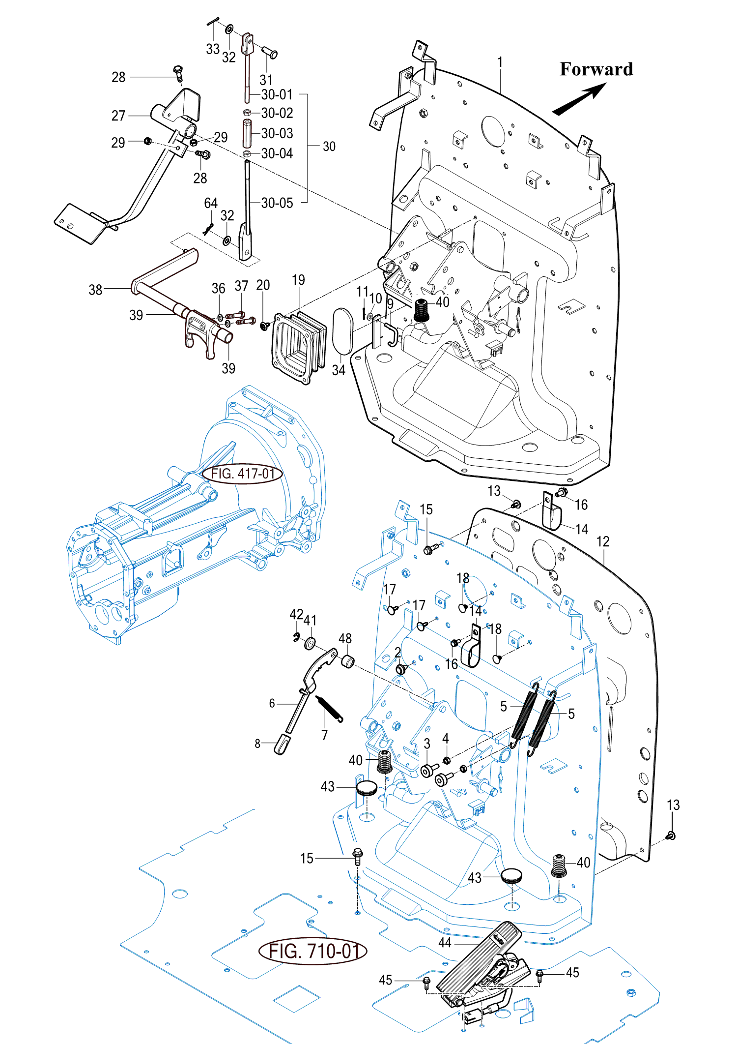 302 - CLUTCH PEDAL