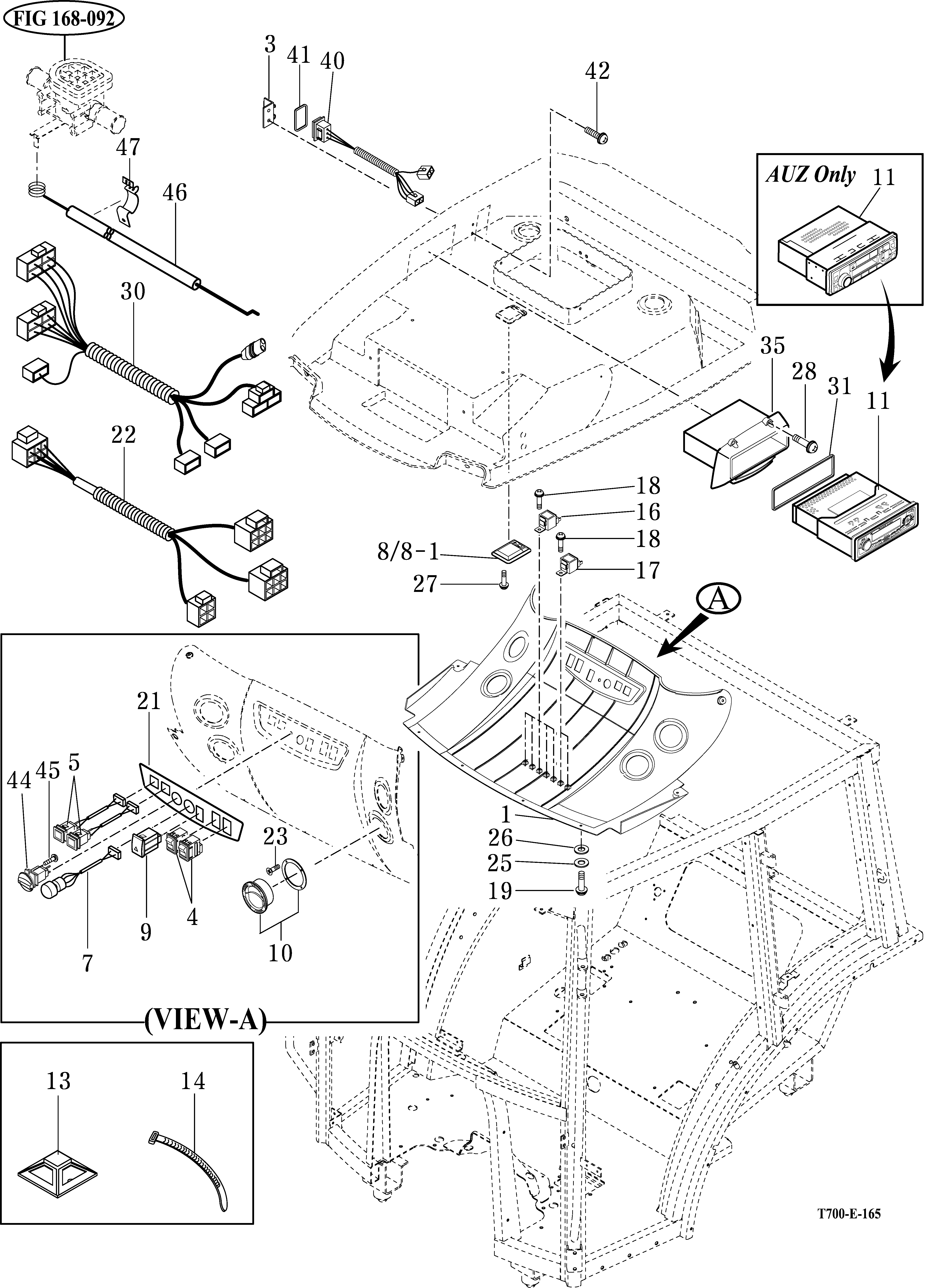 165 - CONTROL COVER