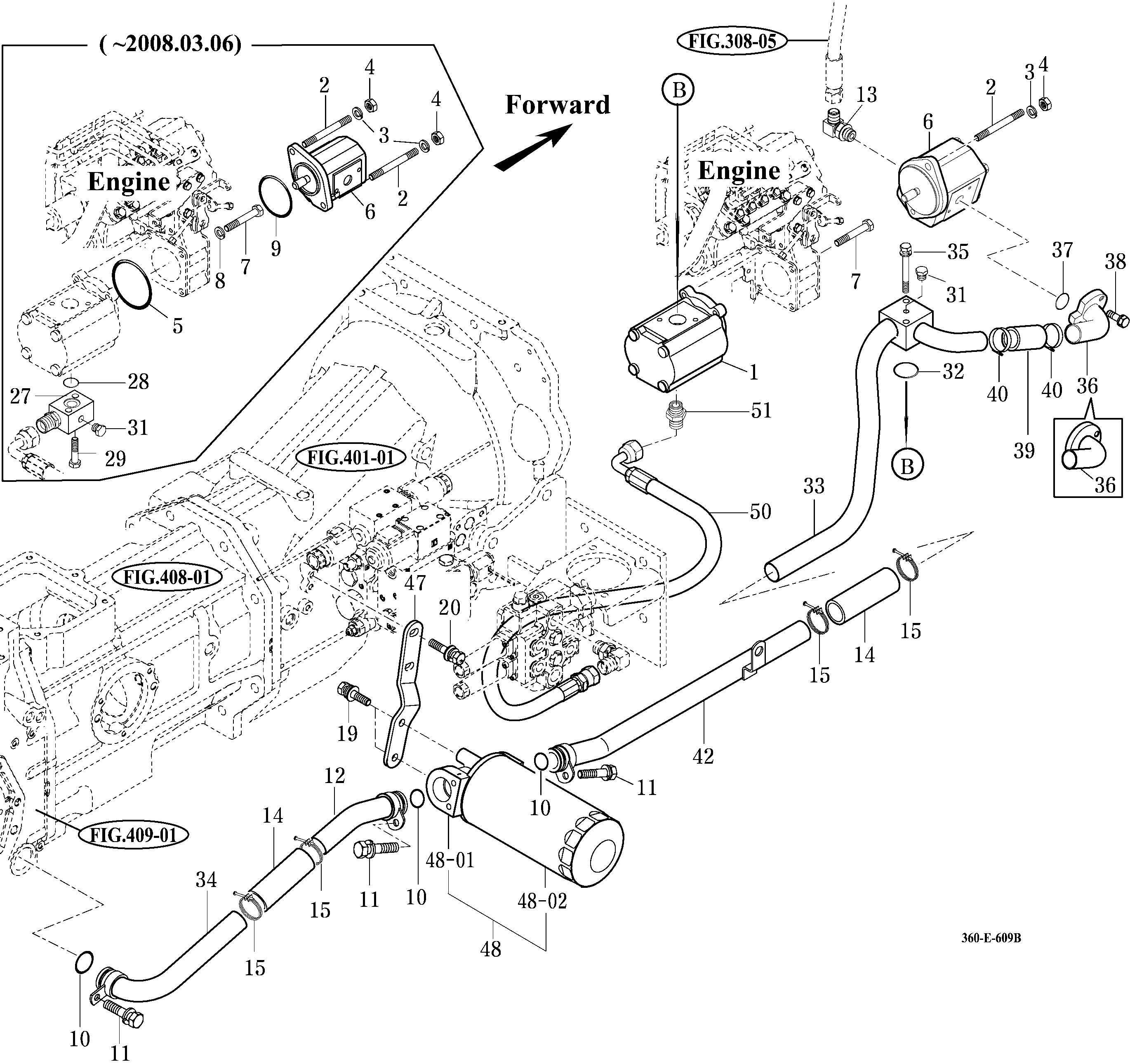 609B - HYDRAULIC PIPES