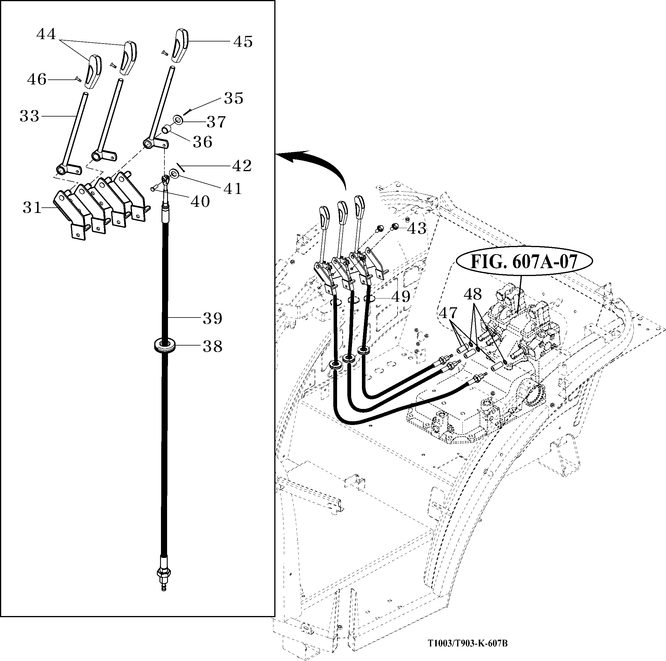 607B - LEVER SUB, AUX