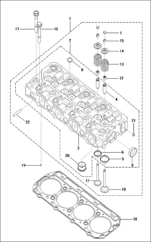 105 - CYLINDER HEAD