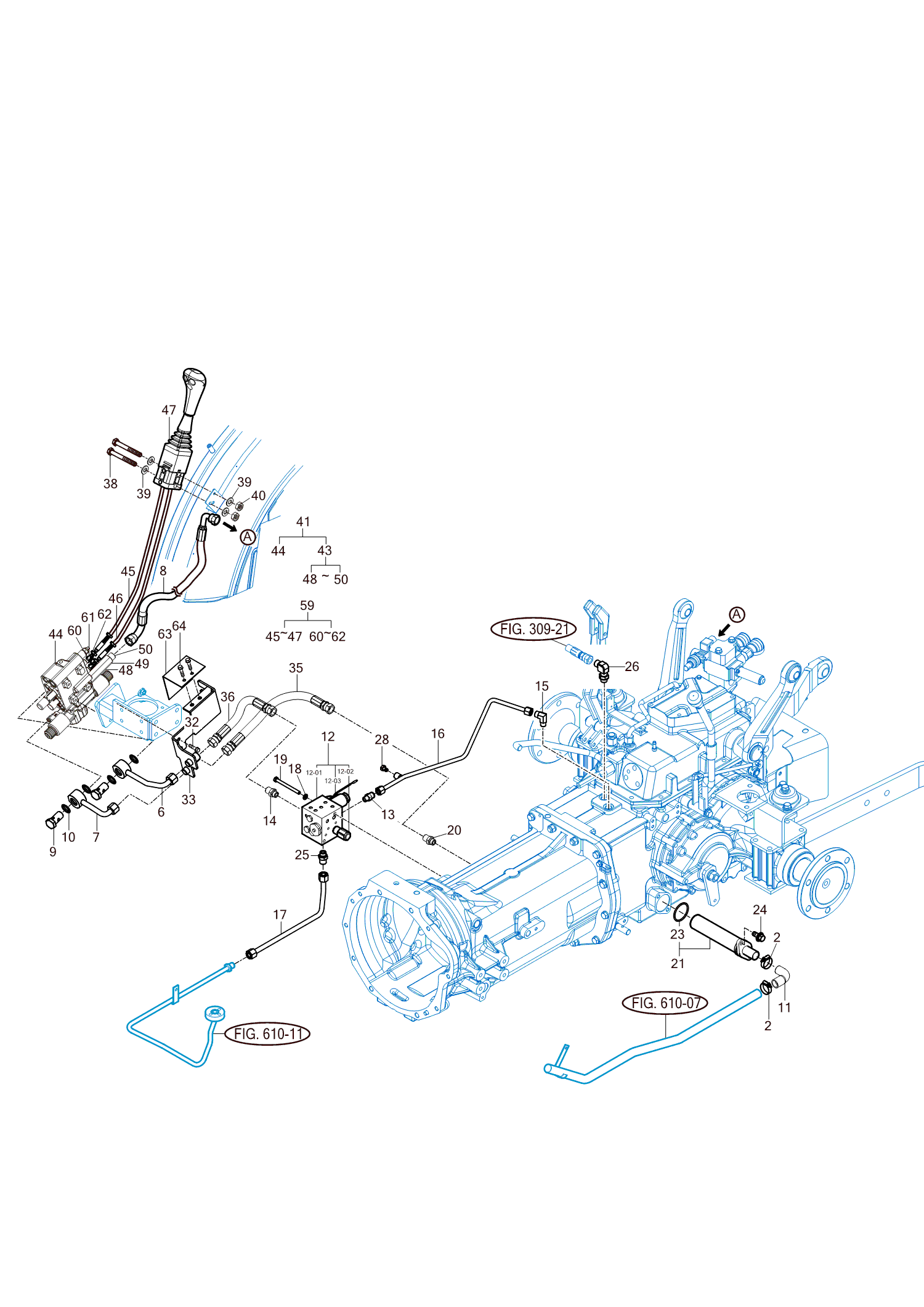 609 - HYDRAULIC PIPE (1) (2021-06-01 ~)