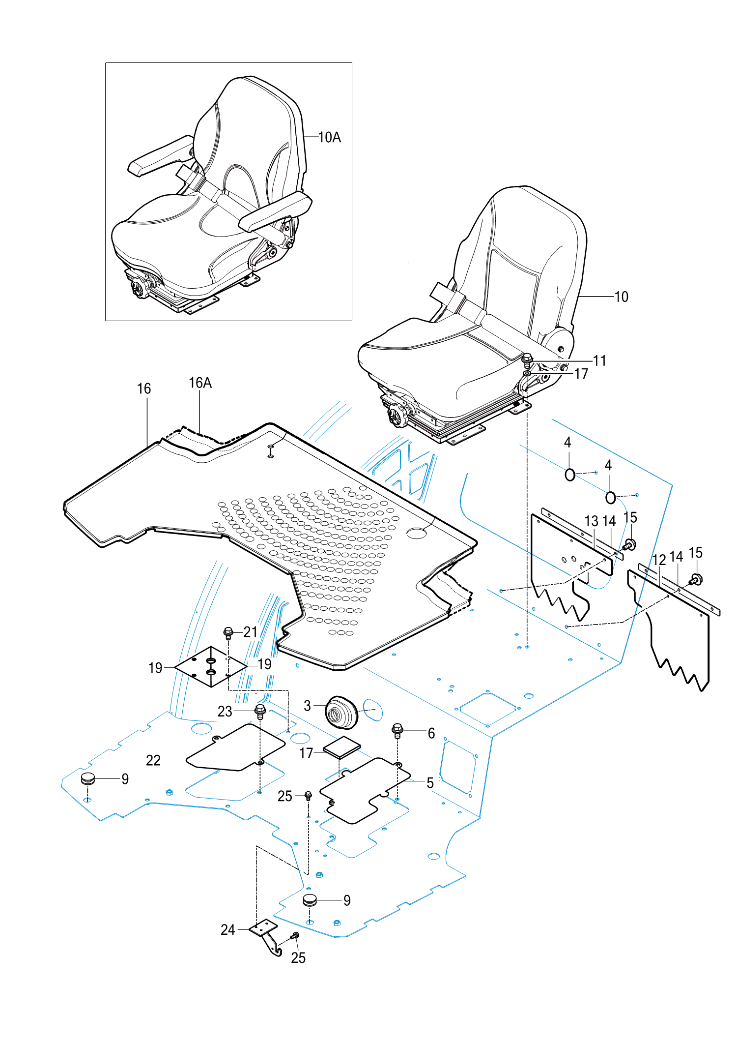 706 - SEAT & MAT