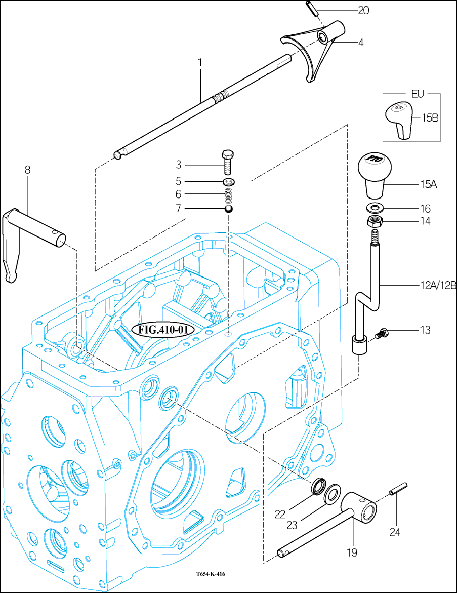 417 - P.T.O CHANGE SHIFTER