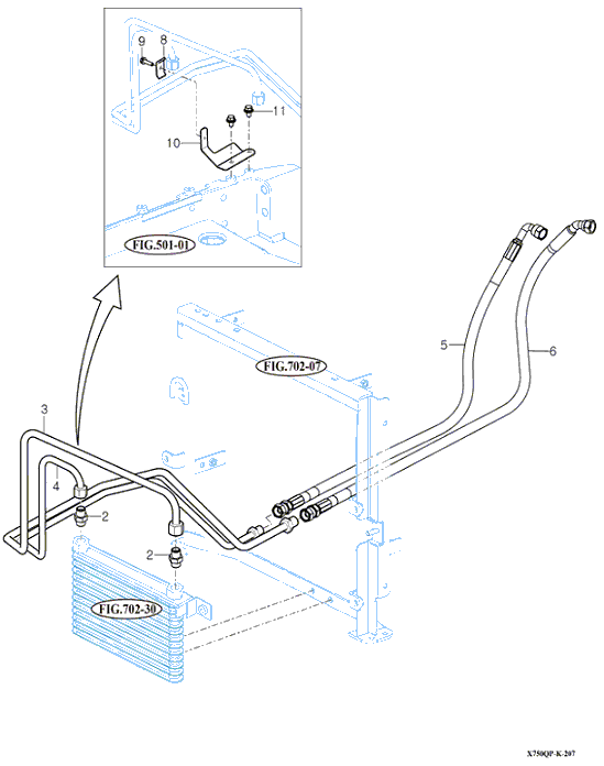 206 - OIL COOLER