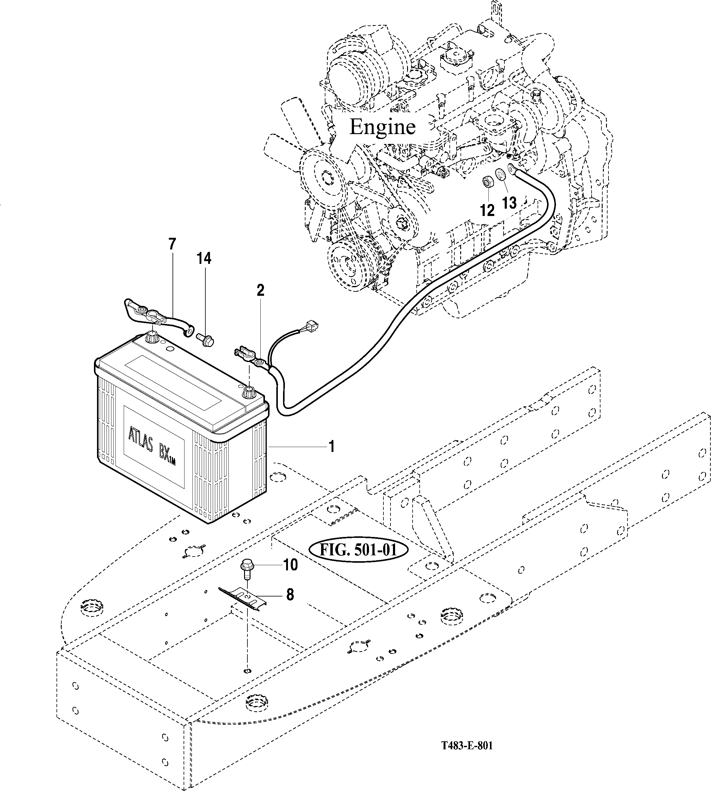 801 - BATRY & MOUNTING