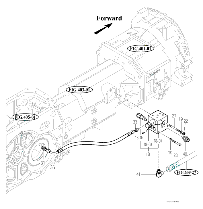 611 - HYDRAULIC HOSE