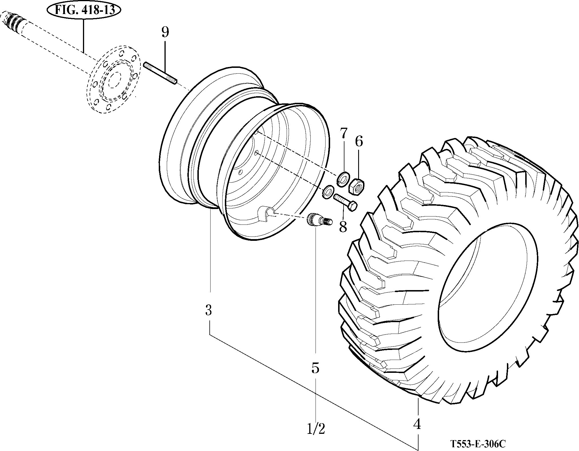 306B - REAR WHEEL
