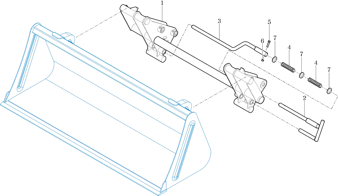 002 - QUICK ATTACHMENT ASSEMBLY