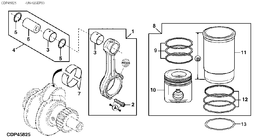 110 - CONNECTING RODS AND BEARINGS