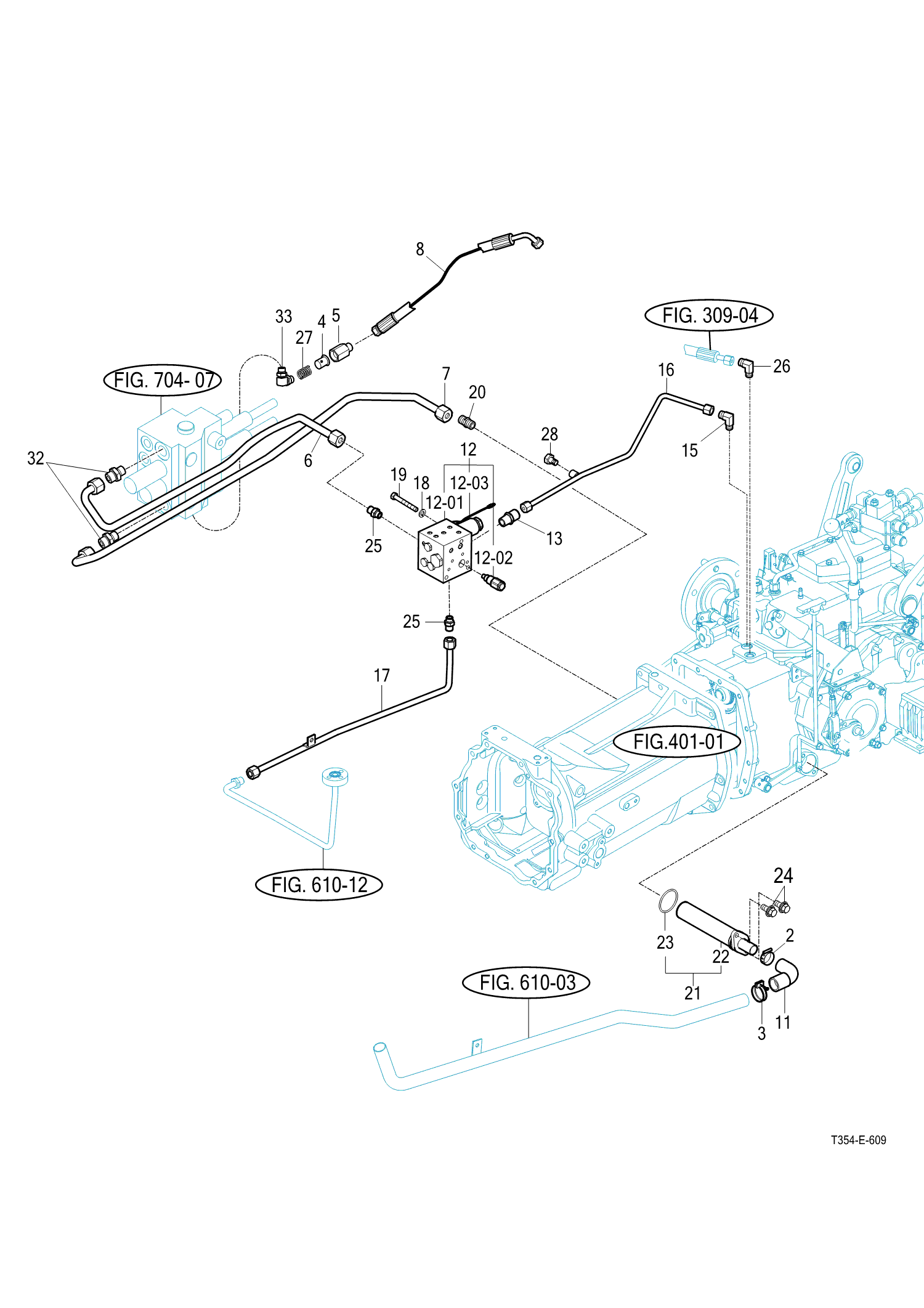 609 - HYDRAULIC PIPE (1)