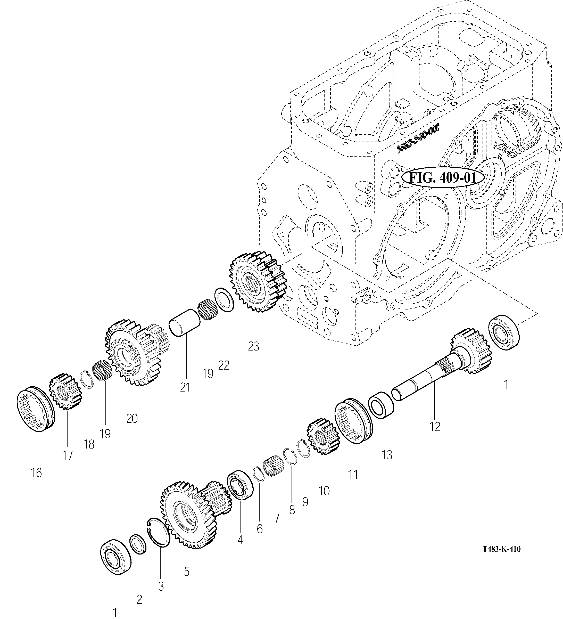 410 - SUB CHANGE GEARS
