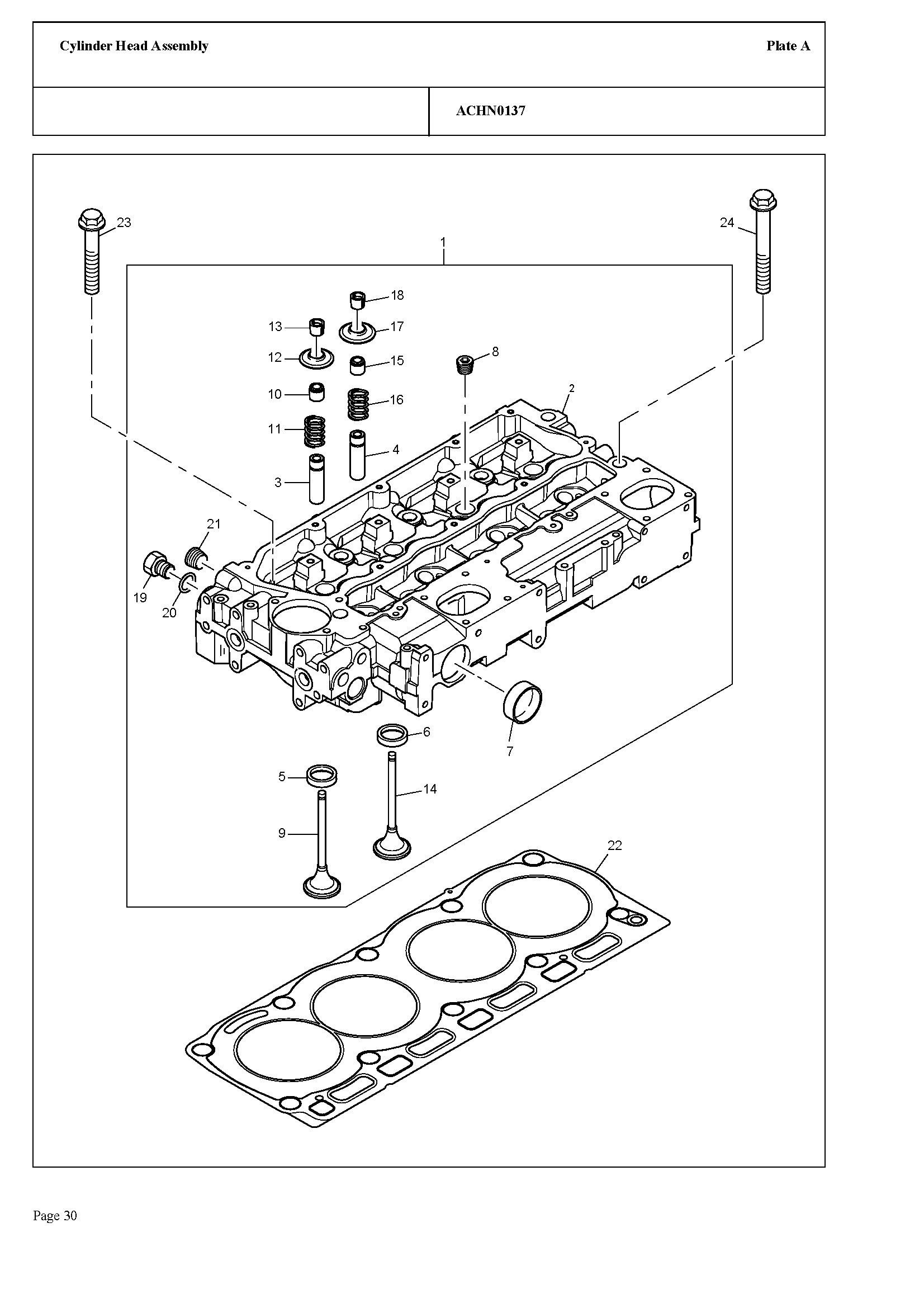 107 - CYLINDER HEAD ASSEMBLY