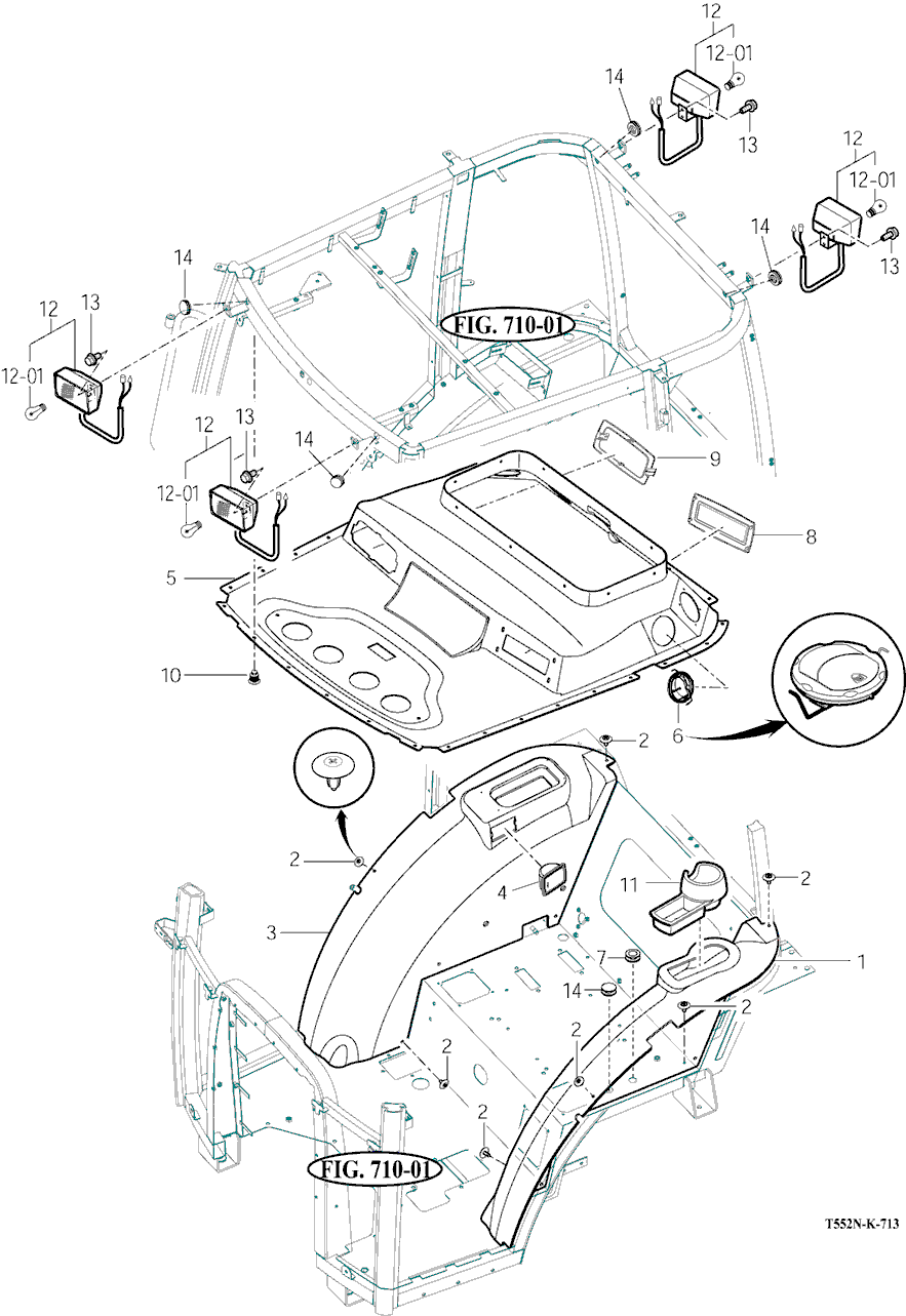 713 - FENDER COVERS