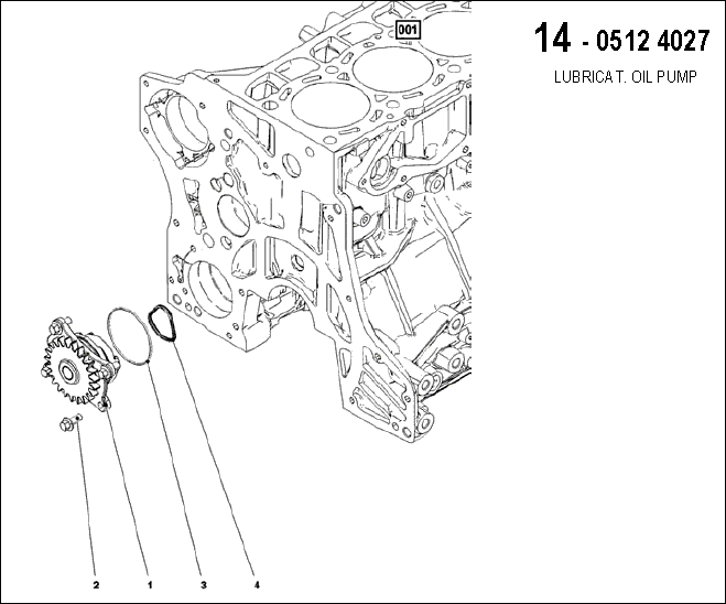 014 - LUBRICAT. OIL PUMP