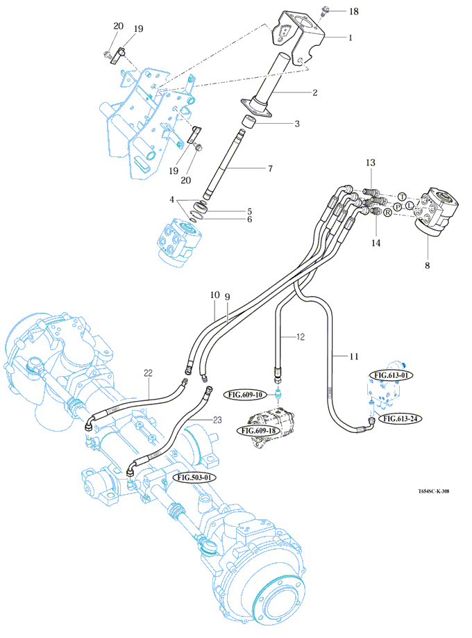 308 - POWER STEERING VALVE