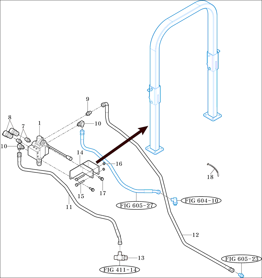 905 - AUXILIARY VALVE KIT - OPTION