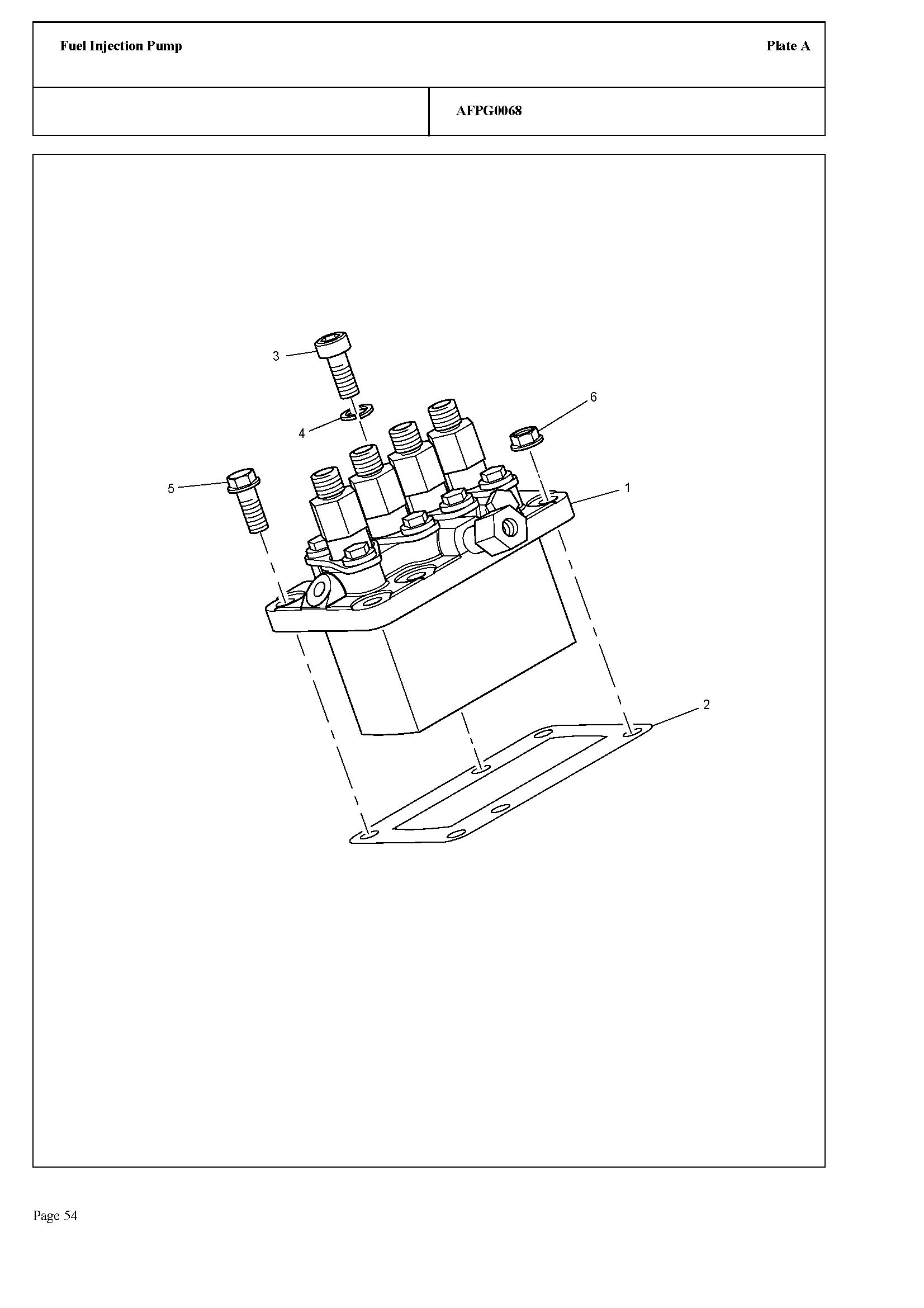 112 - FUEL INJECTION PUMP
