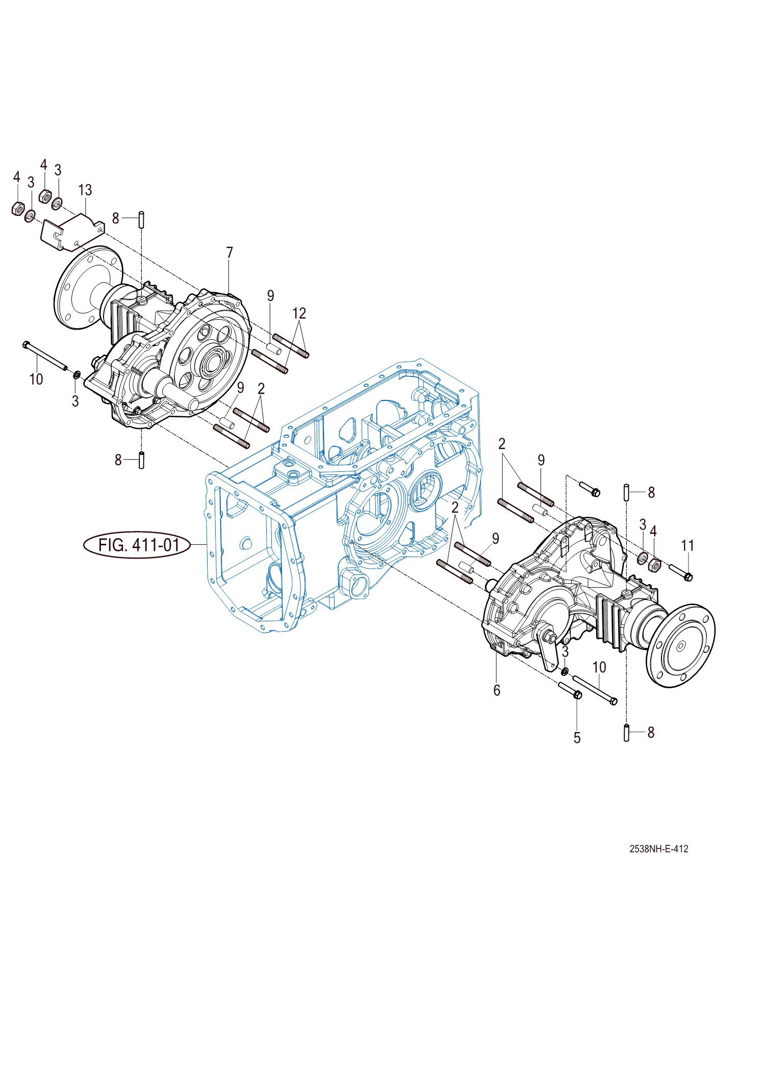 412 - REAR AXLE HOUSINGS (1)