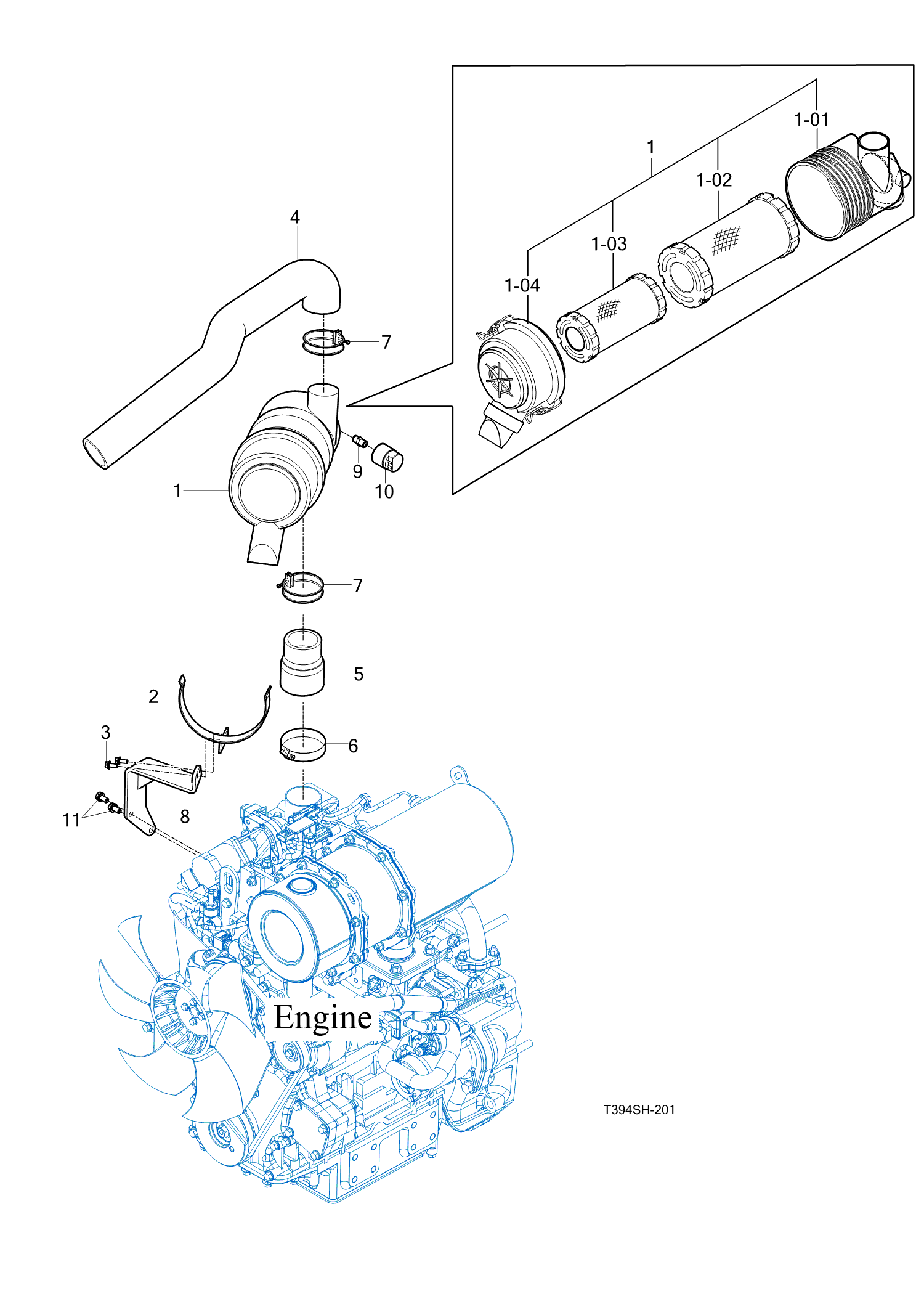 201 - AIR CLEANER