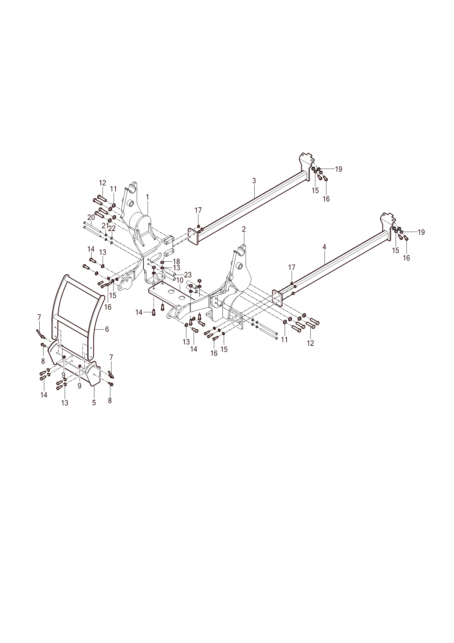 003 - MOUNTING FRAME ASS'Y 003 - MOUNTING FRAME ASS'Y