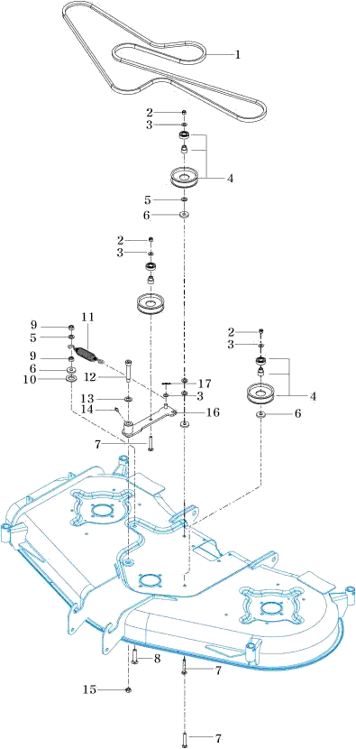 030 - TENSION PULLEY