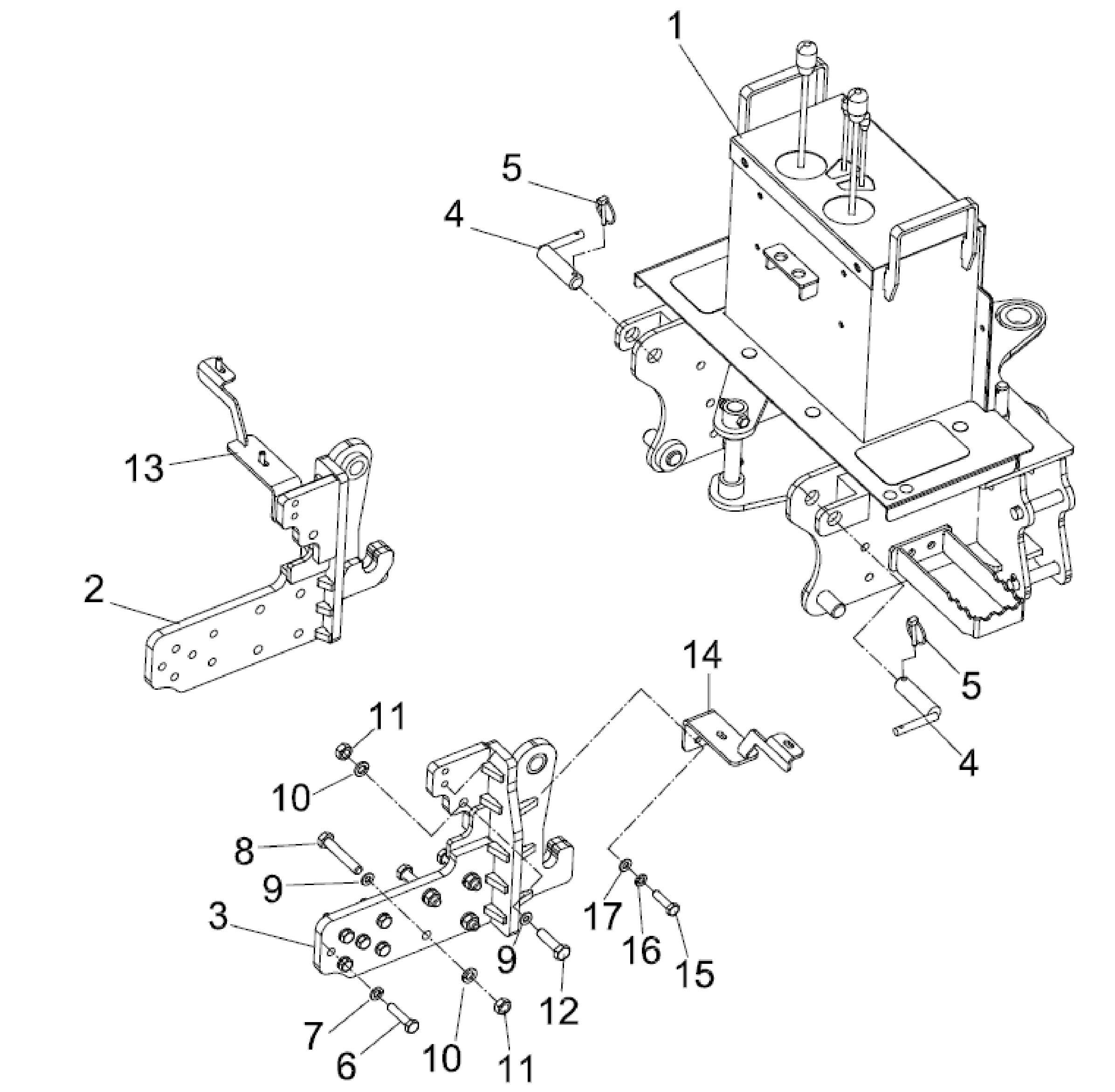 101 - MOUNTING BRACKET