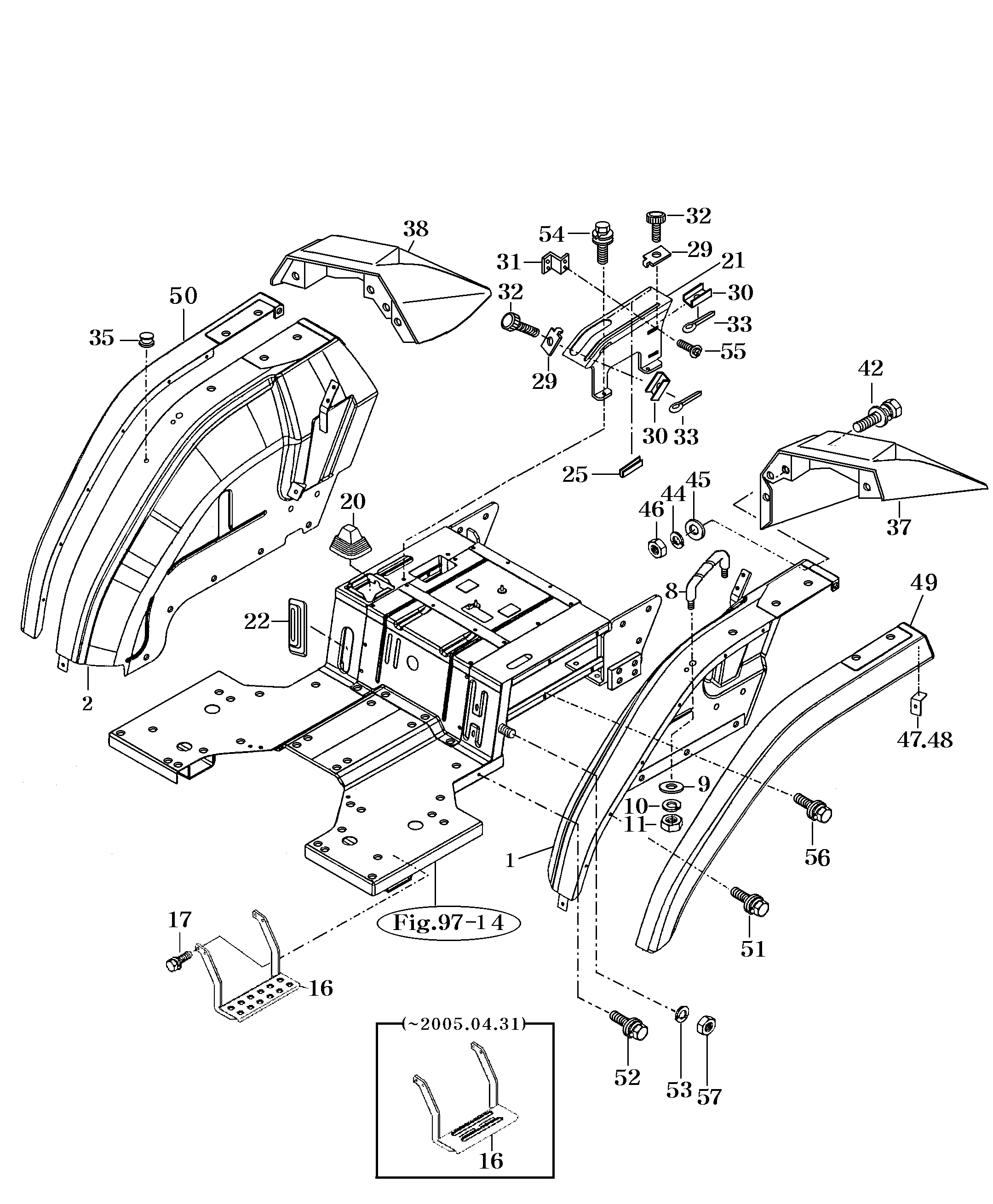 093 - FENDER & MUDGUARD