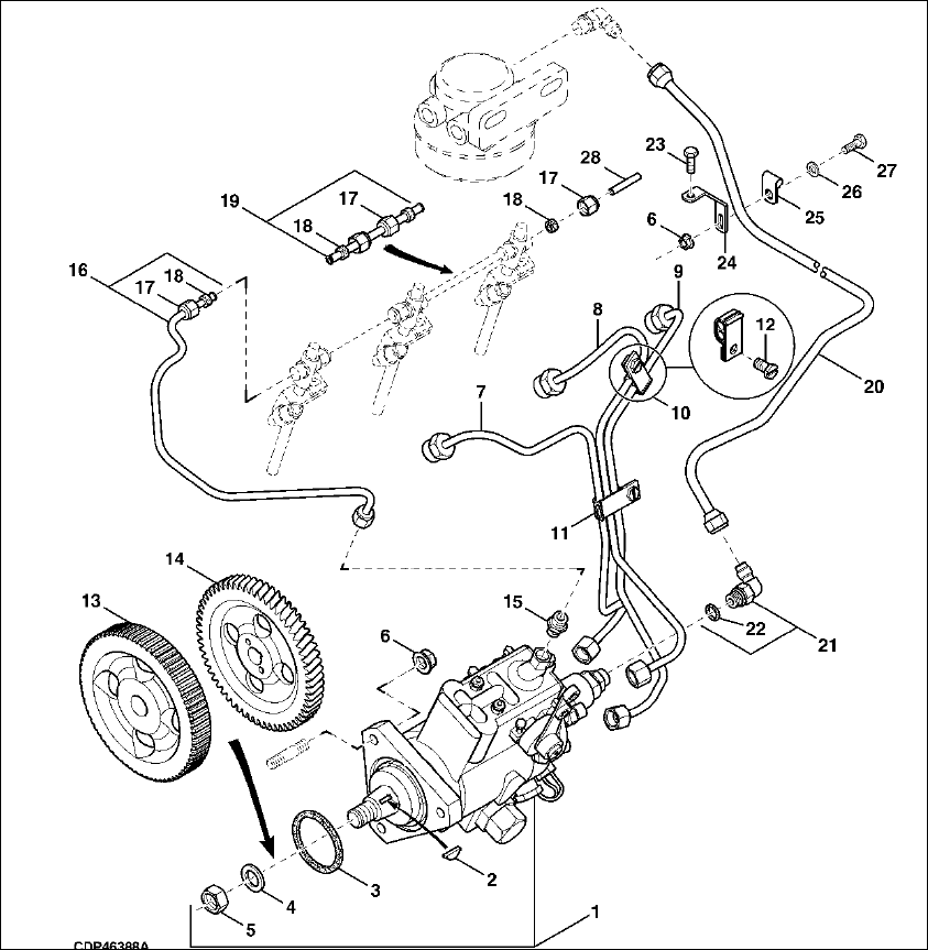 136 - FUEL INJECTION PUMP