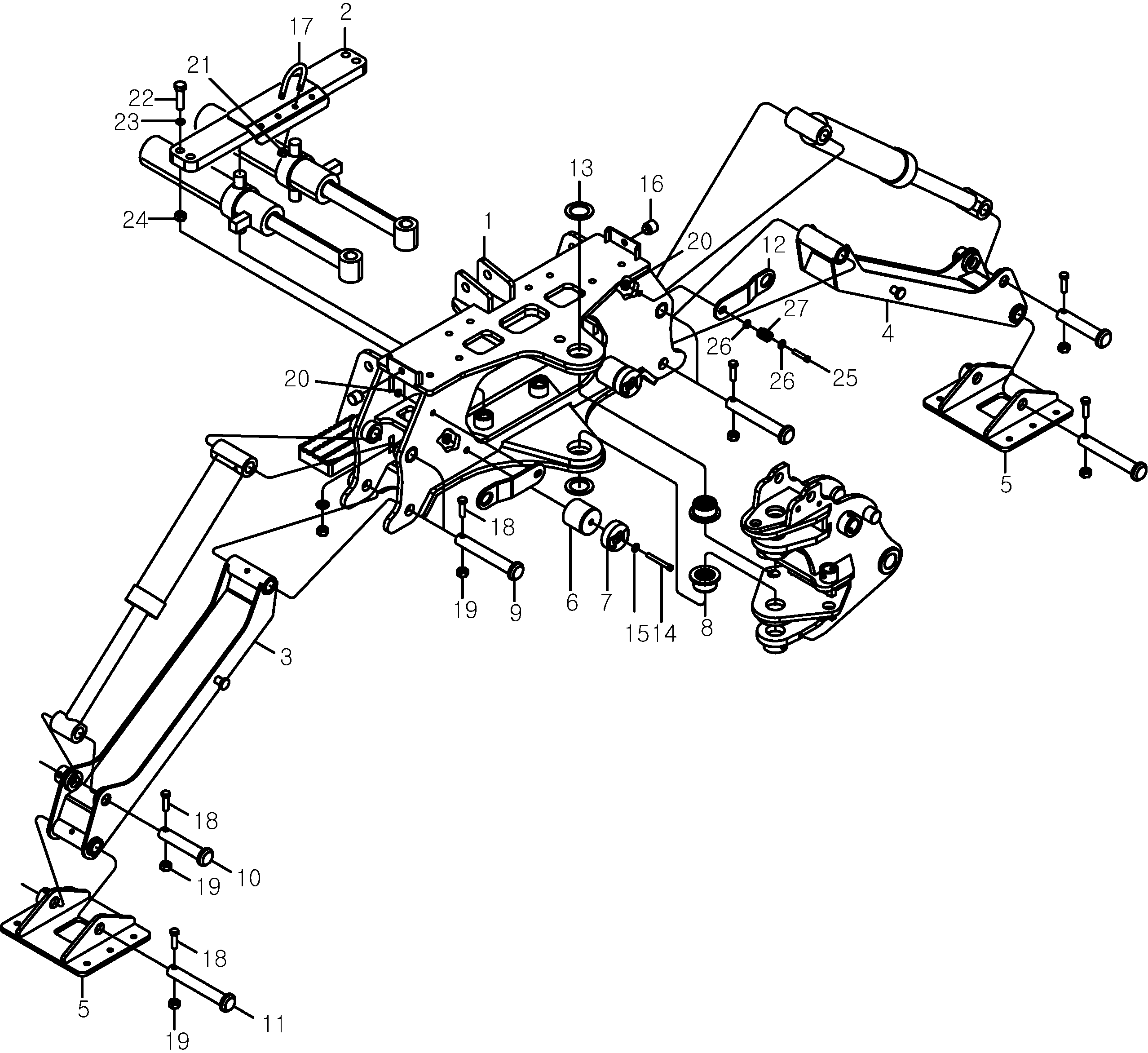080 - MAIN FRAME ASS'Y