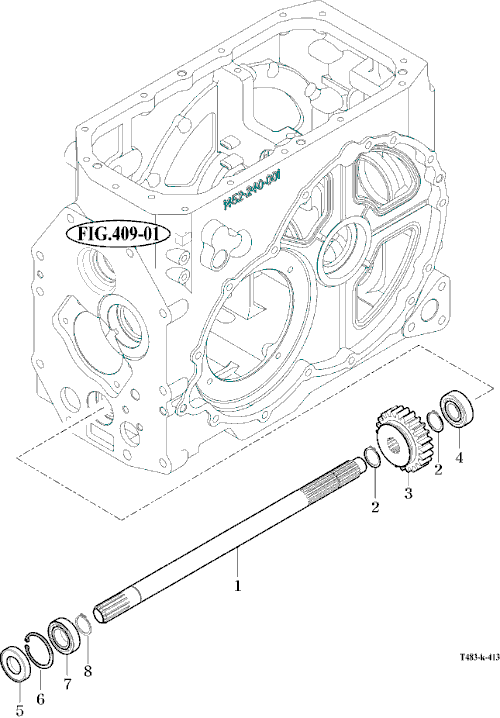 413 - 4WD DRIVE GEARS