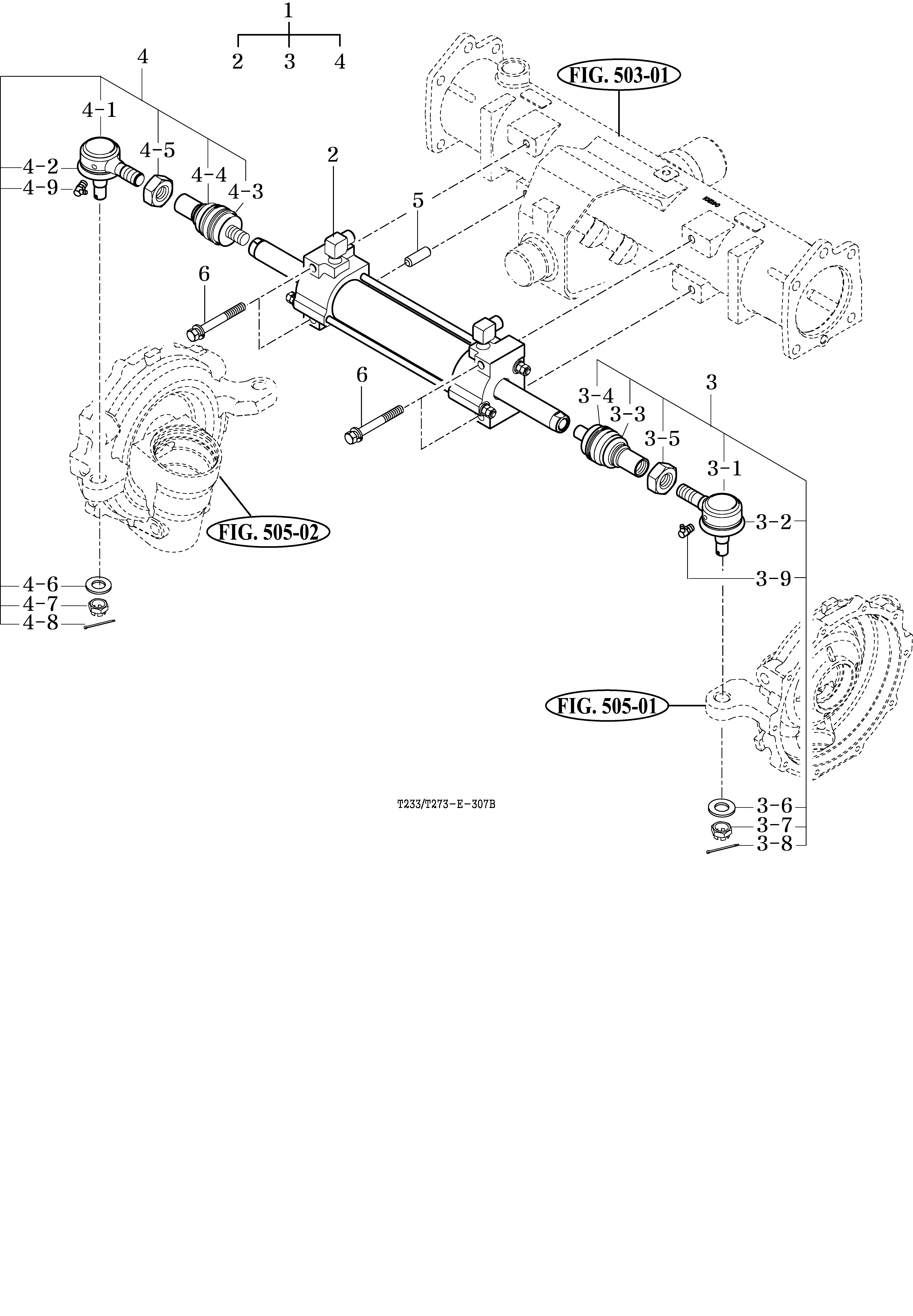 307 - STEERING CYLINDER