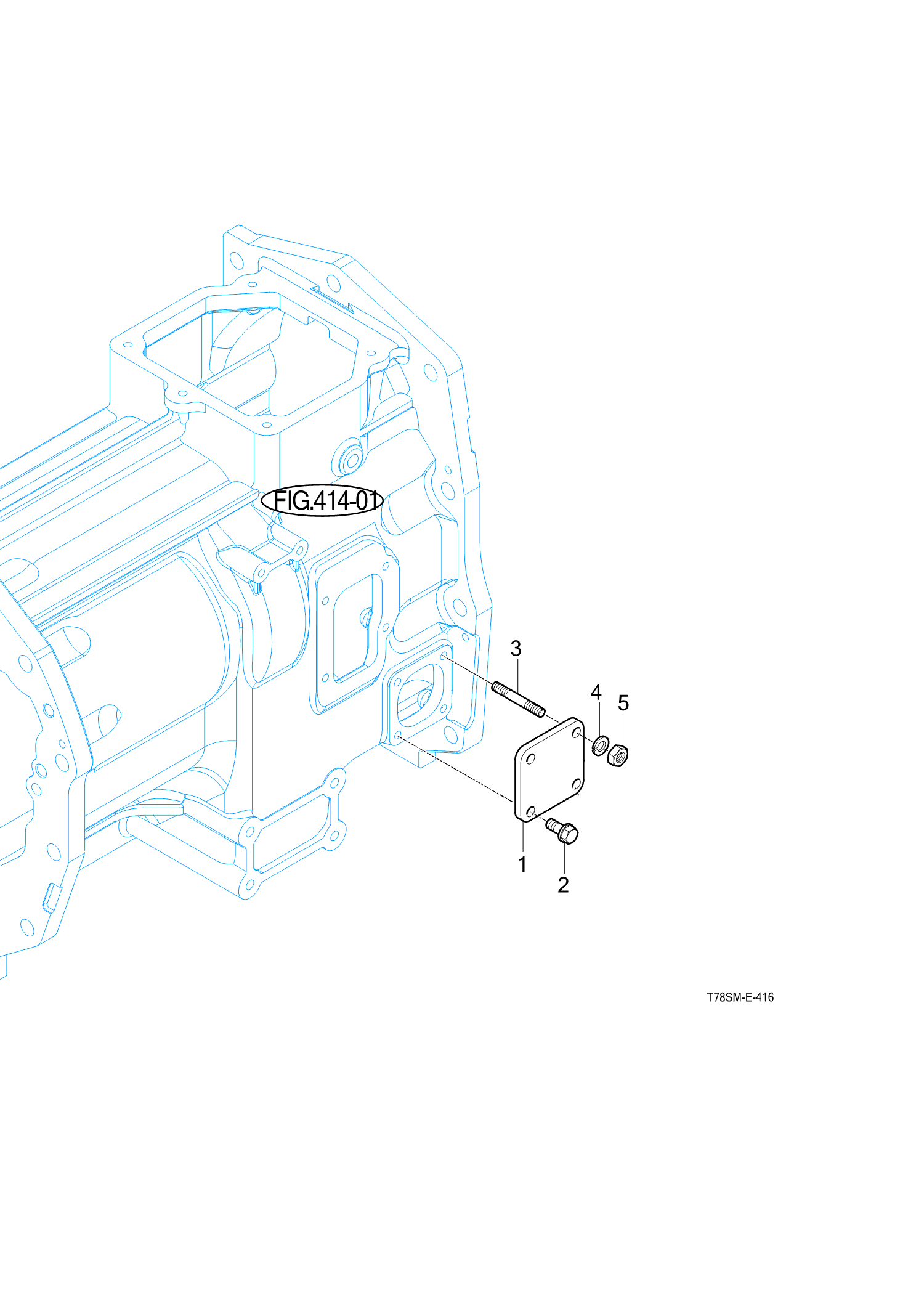 416 - 4WD CHANGE LEVER