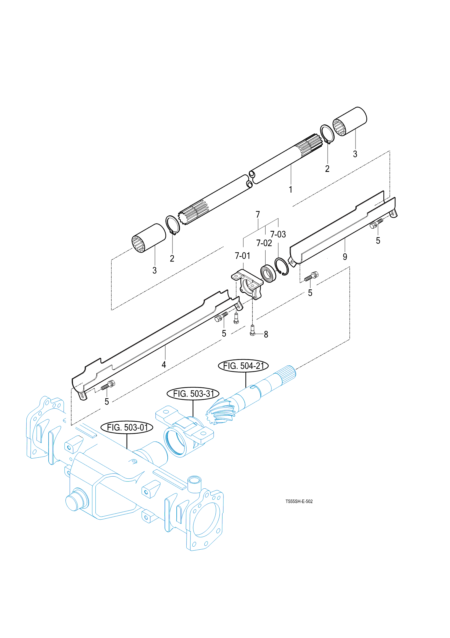 502 - FRONT DRIVE SHAFT (2023-05-01 ~)