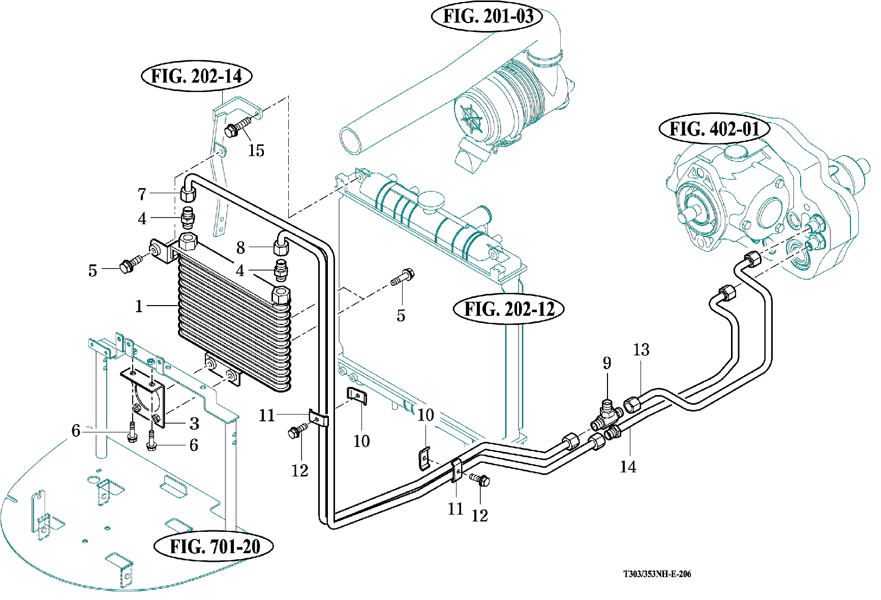 206 - OIL COOLER