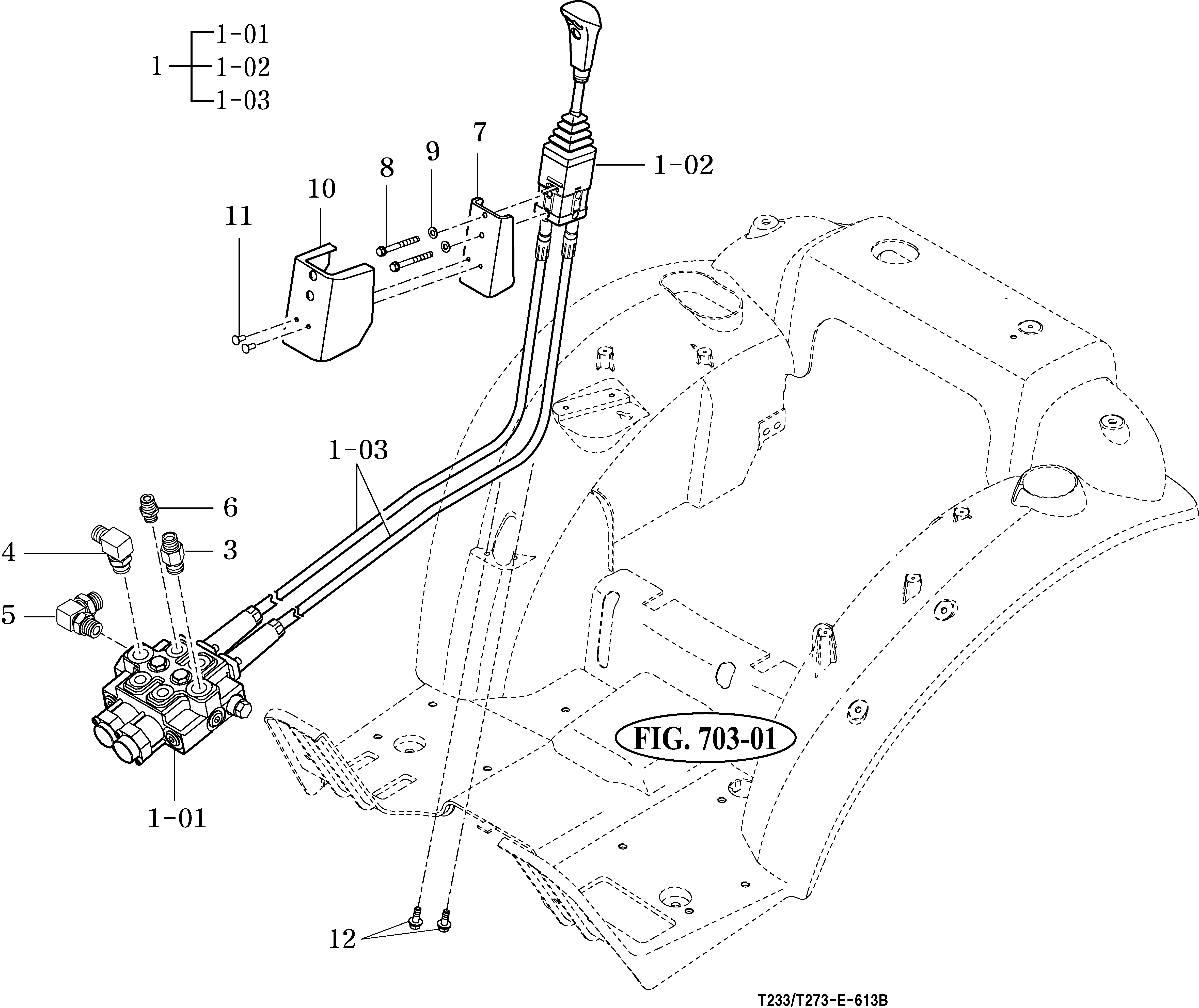 613 - JOYSTICK LEVER