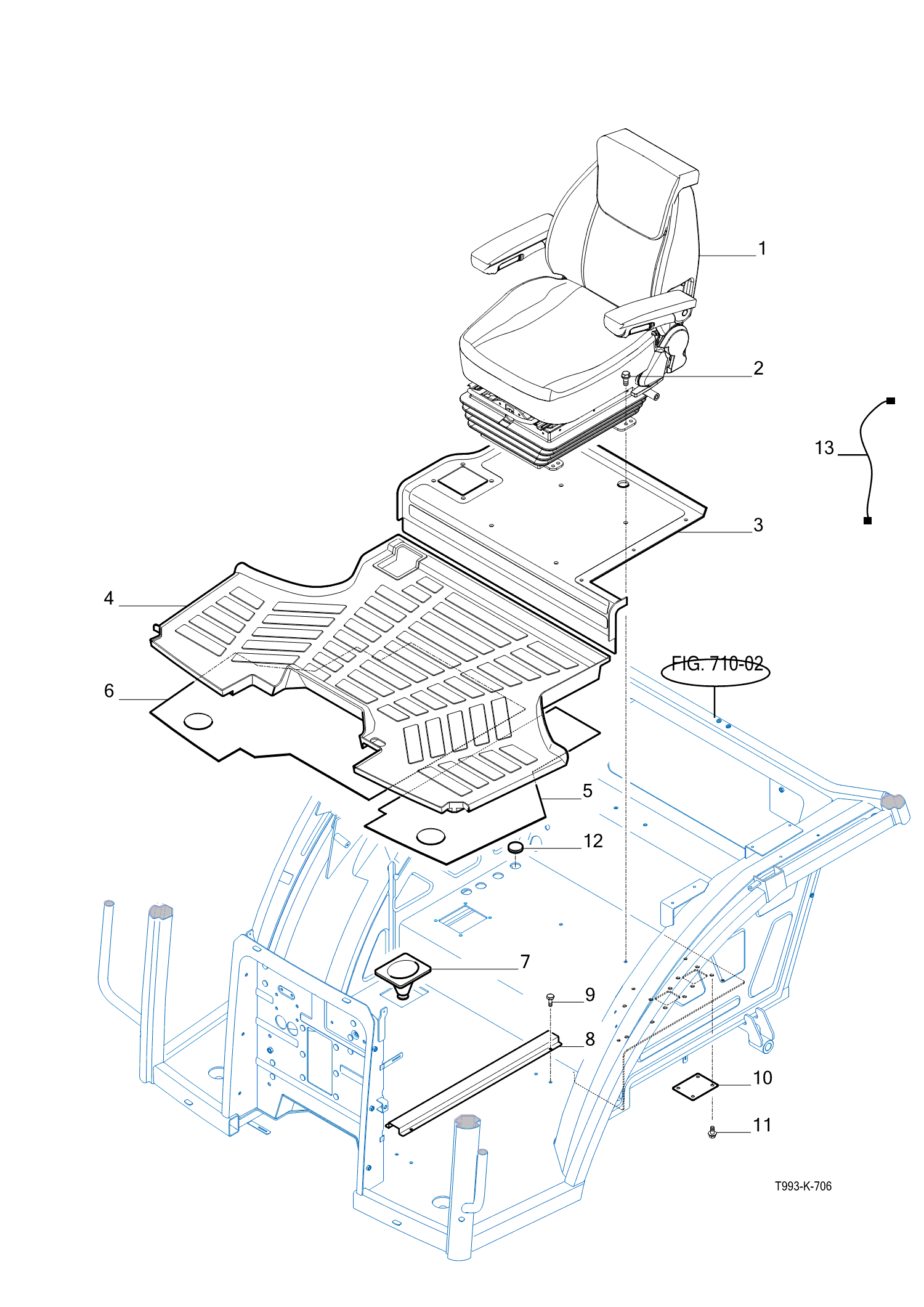 706 - SEAT & MAT