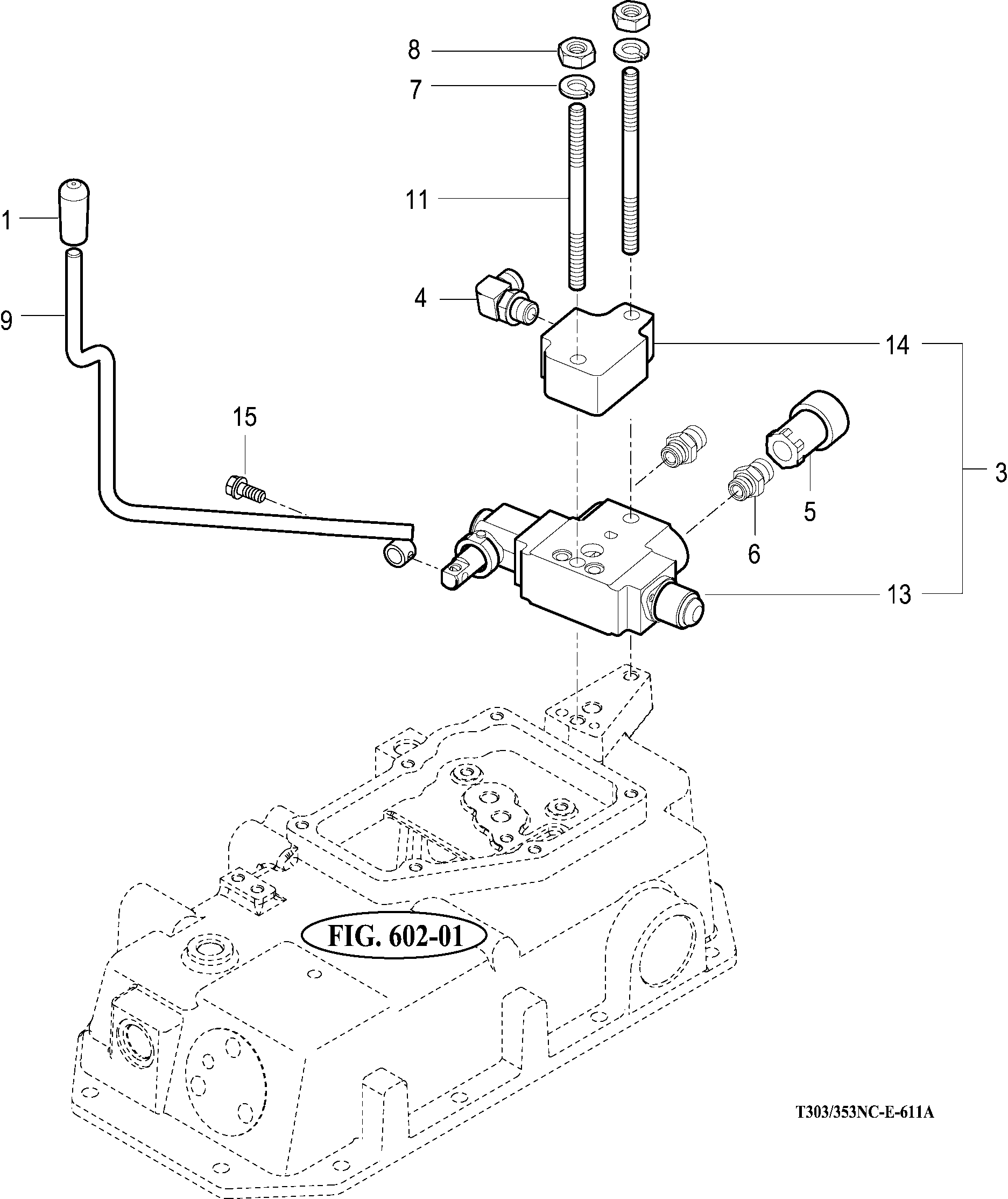 611A - EXTERIOR HYD.VALVE