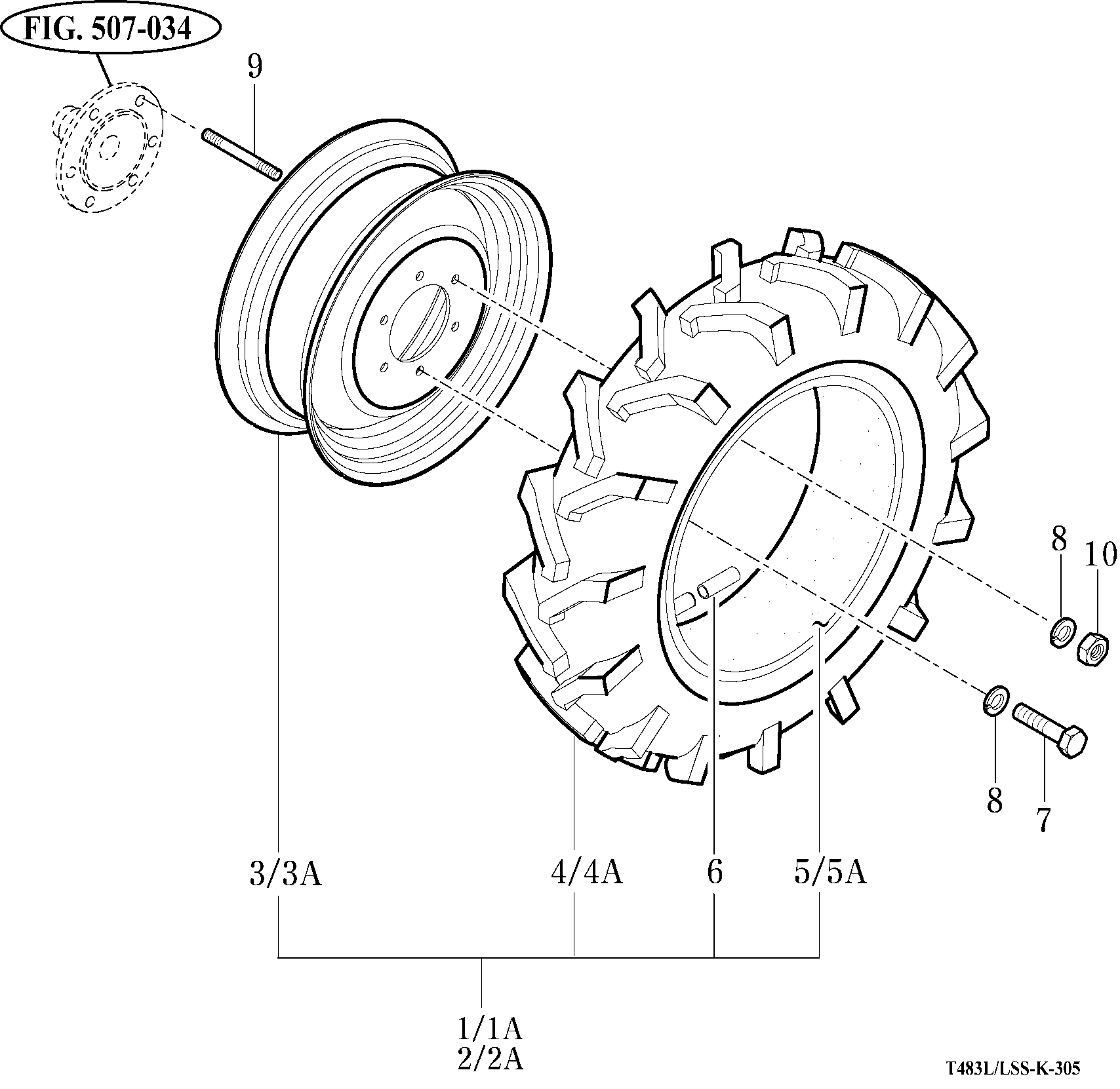 305A - FRONT WHEEL