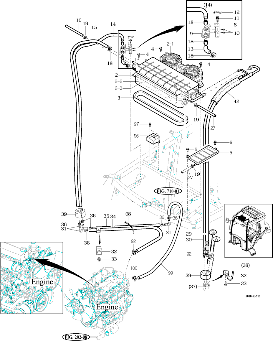 715 - HEATER & AIR-CON