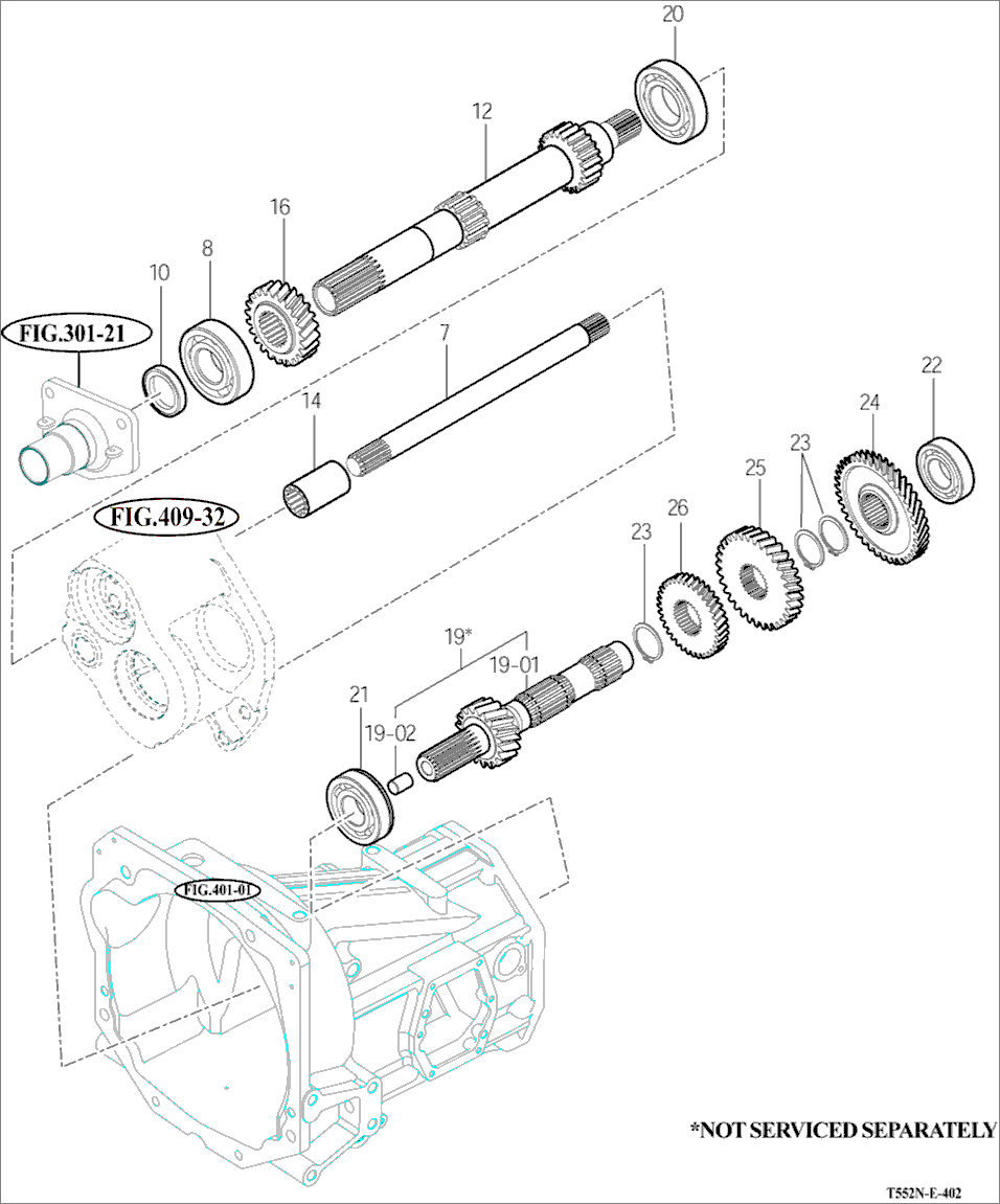 402 - INFOOT AND COUNTER GEARS